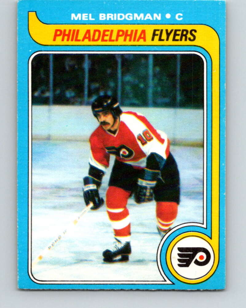 1979-80 O-Pee-Chee #201 Mel Bridgman Philadelphia Flyers V18641