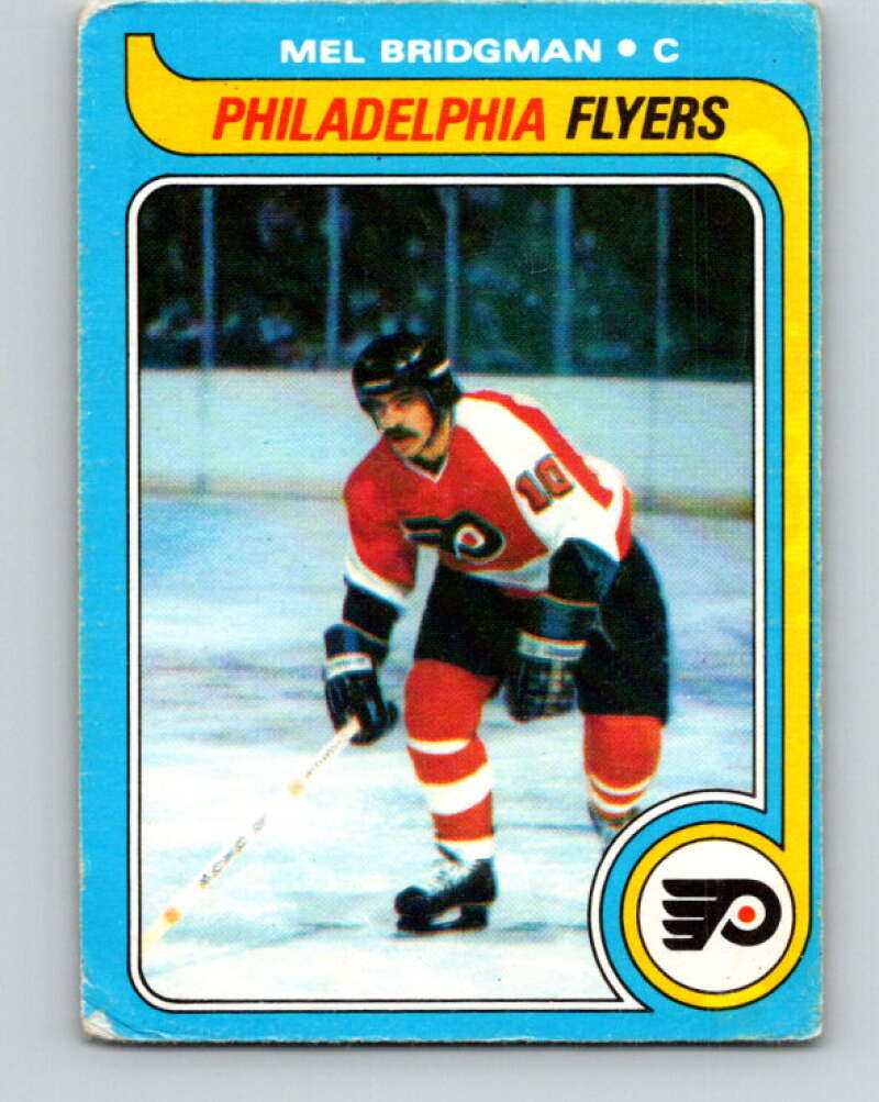 1979-80 O-Pee-Chee #201 Mel Bridgman Philadelphia Flyers V18642