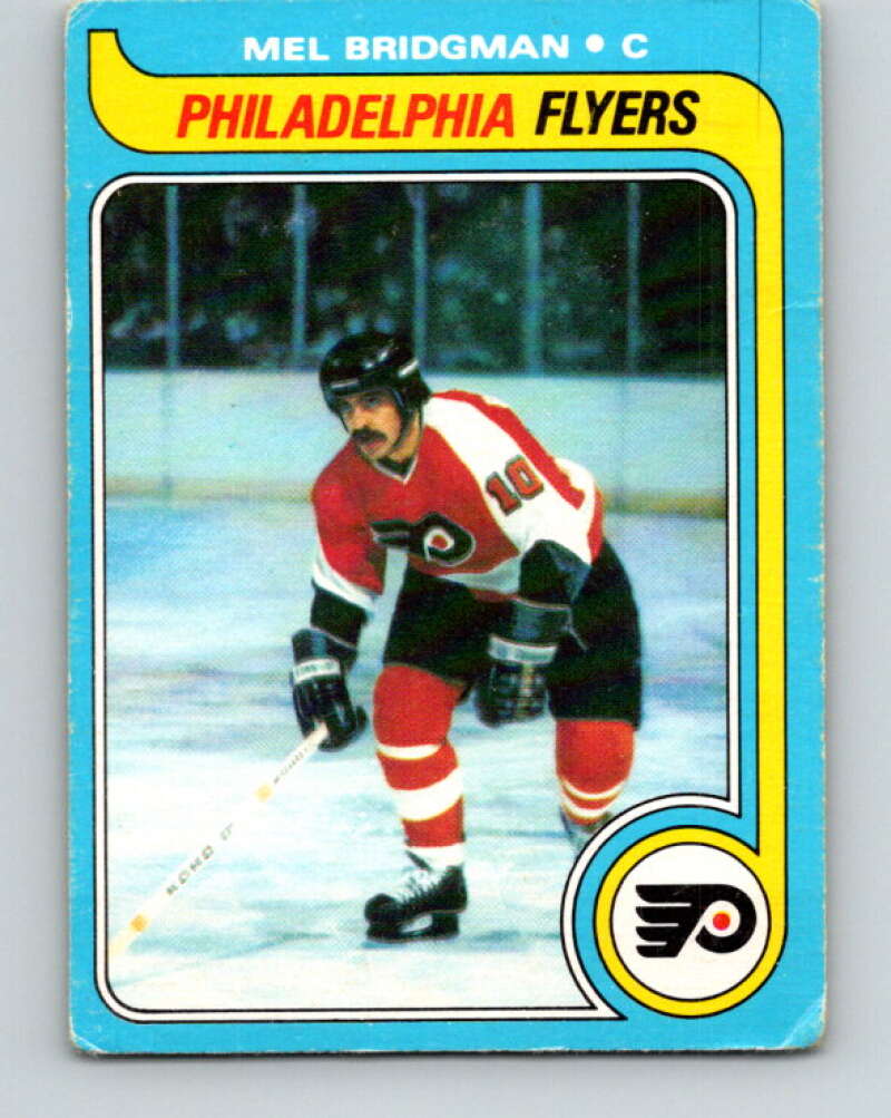 1979-80 O-Pee-Chee #201 Mel Bridgman Philadelphia Flyers V18643