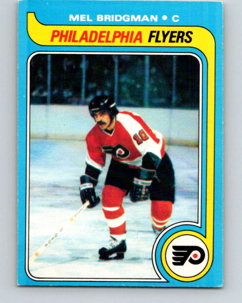 1979-80 O-Pee-Chee #201 Mel Bridgman Philadelphia Flyers V18644