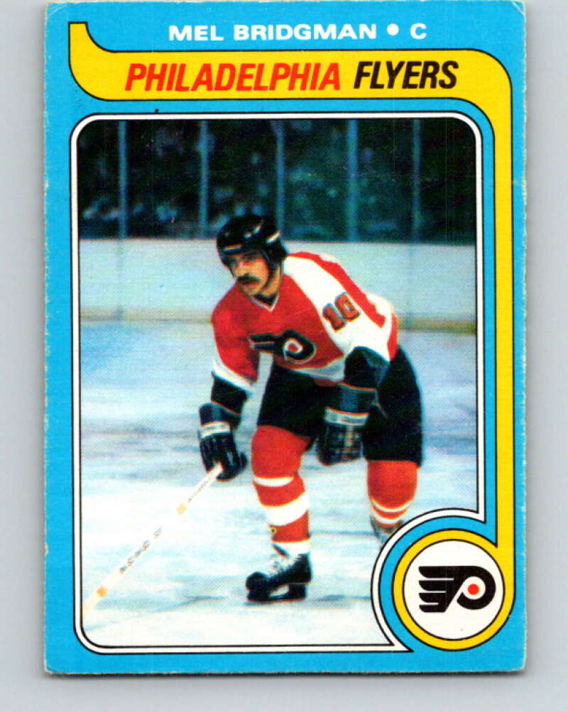1979-80 O-Pee-Chee #201 Mel Bridgman Philadelphia Flyers V18645