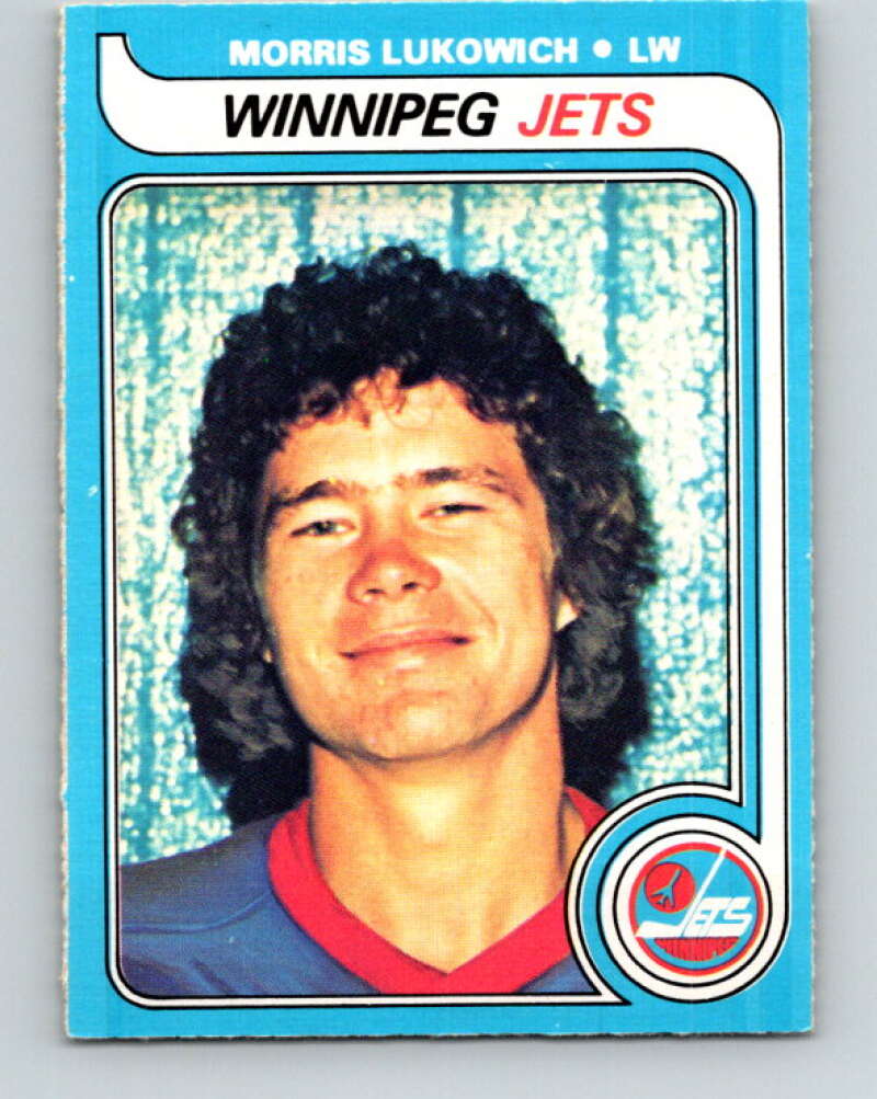 1979-80 O-Pee-Chee #202 Morris Lukowich RC Rookie Winnipeg Jets V18651