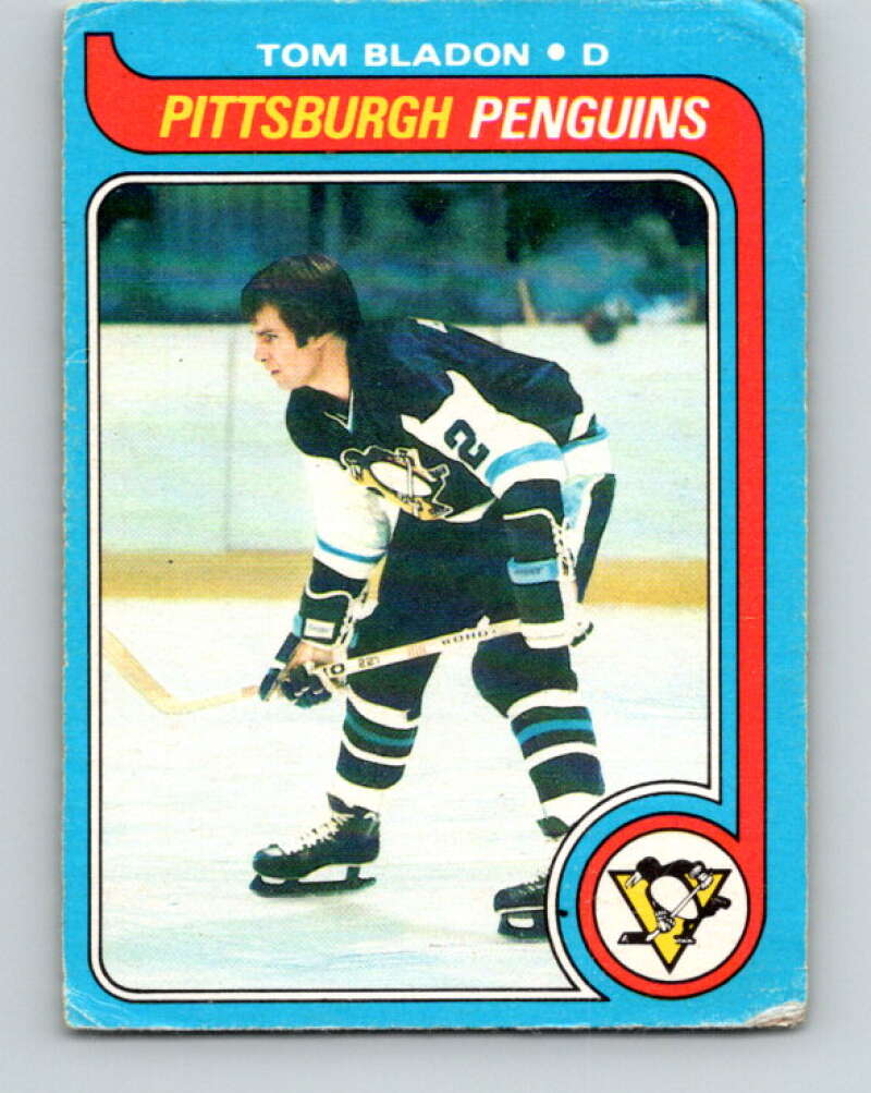 1979-80 O-Pee-Chee #204 Tom Bladon Pittsburgh Penguins V18670