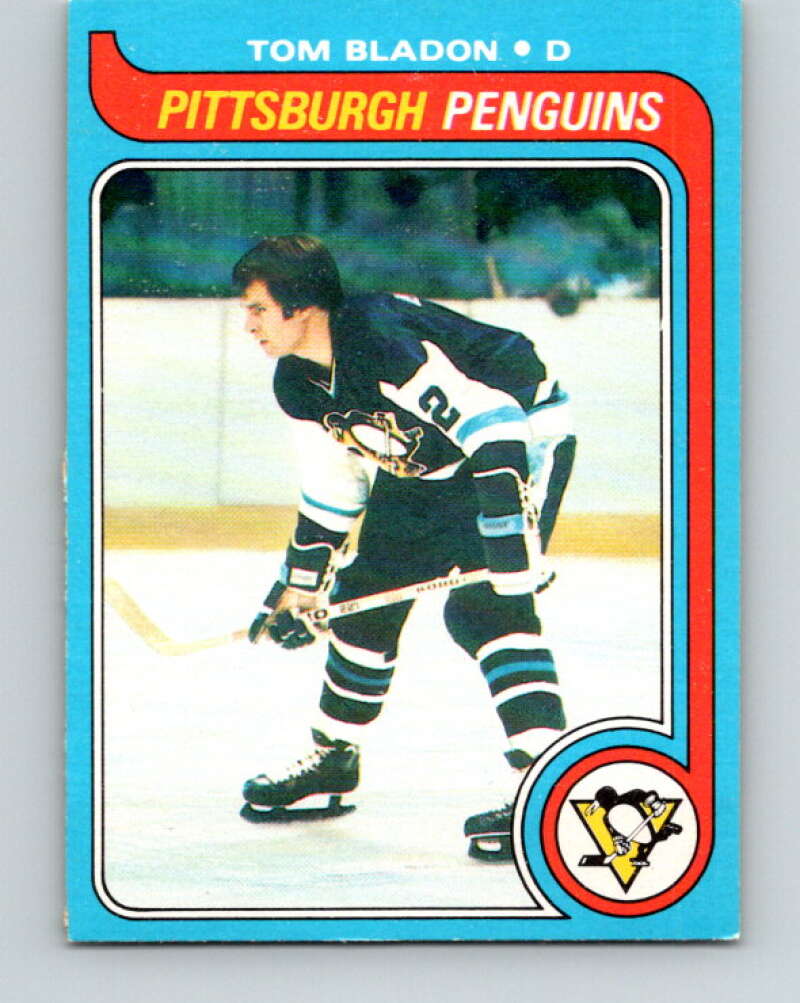 1979-80 O-Pee-Chee #204 Tom Bladon Pittsburgh Penguins V18674