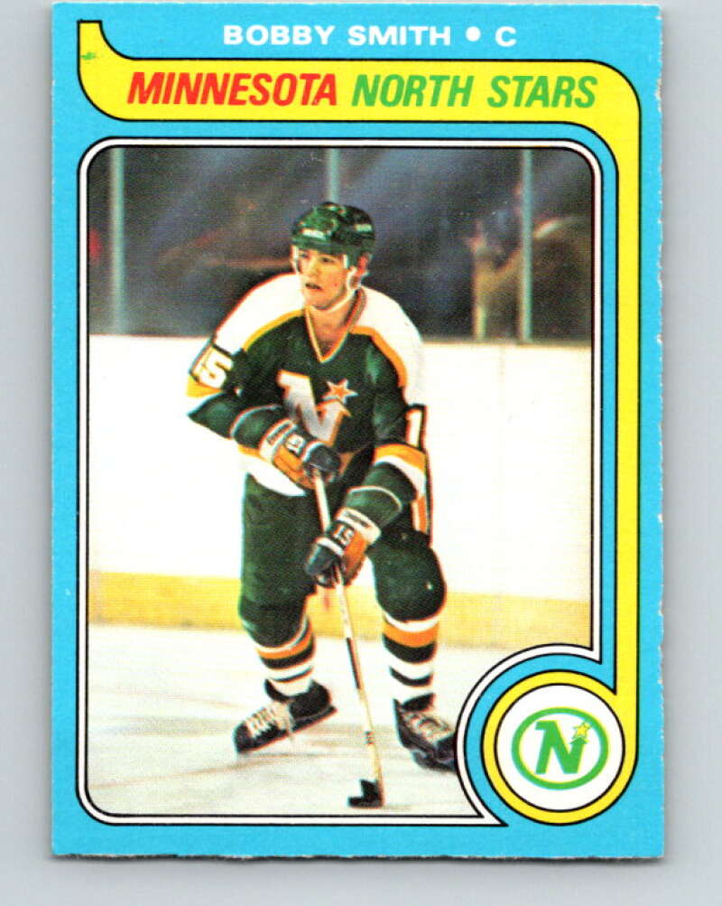 1979-80 O-Pee-Chee #206 Bobby Smith RC Rookie Minnesota V18684