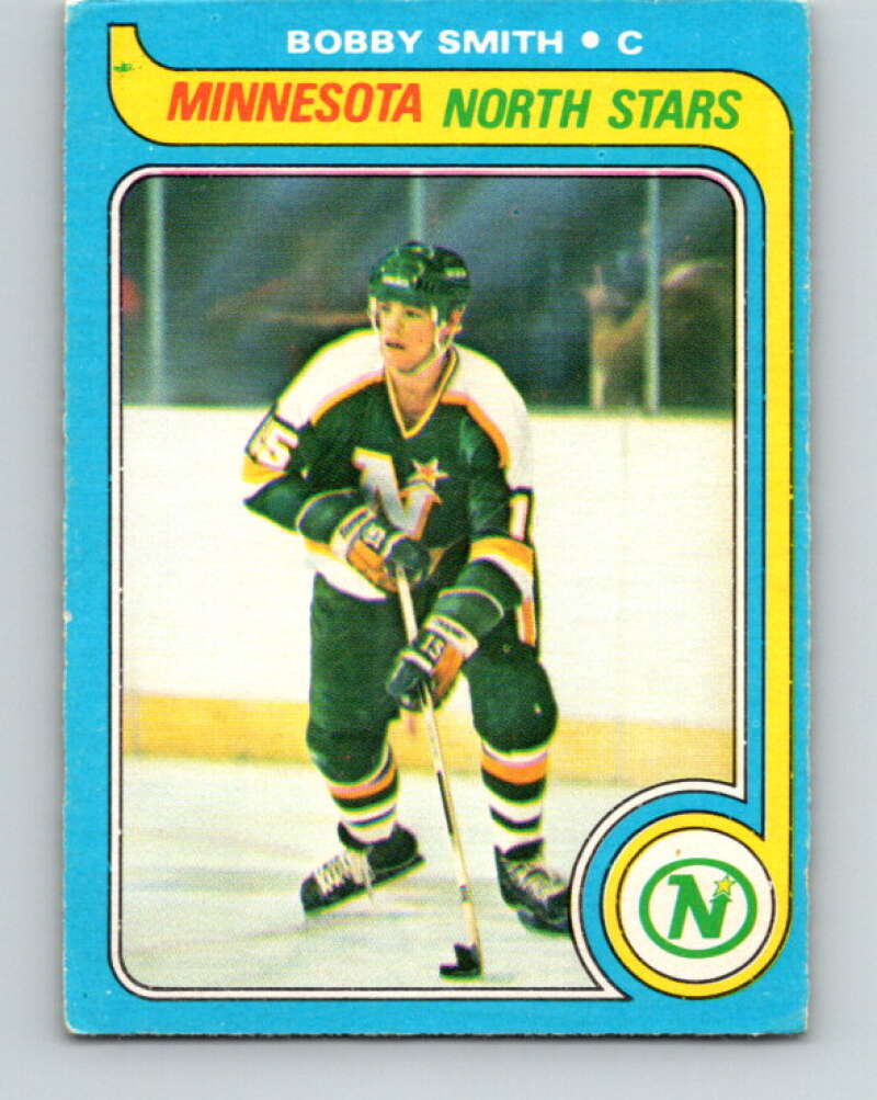 1979-80 O-Pee-Chee #206 Bobby Smith RC Rookie Minnesota V18686