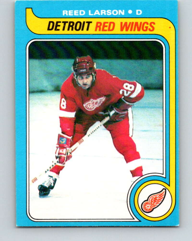 1979-80 O-Pee-Chee #213 Reed Larson Detroit Red Wings V18737