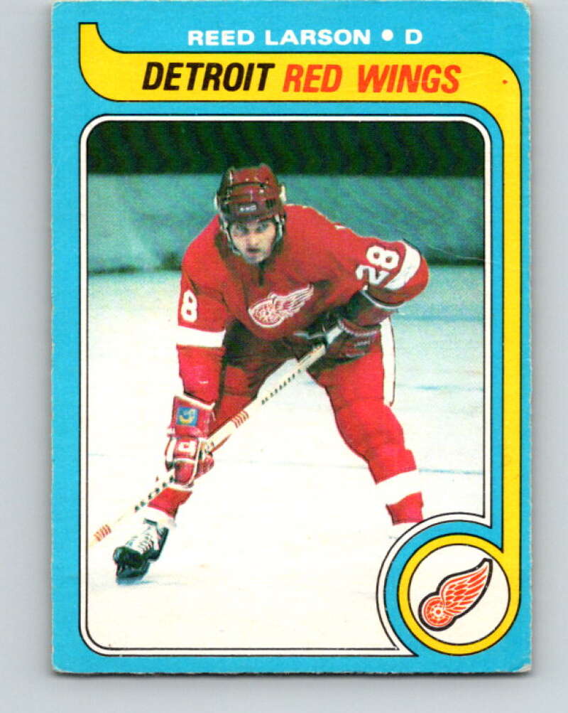 1979-80 O-Pee-Chee #213 Reed Larson Detroit Red Wings V18739