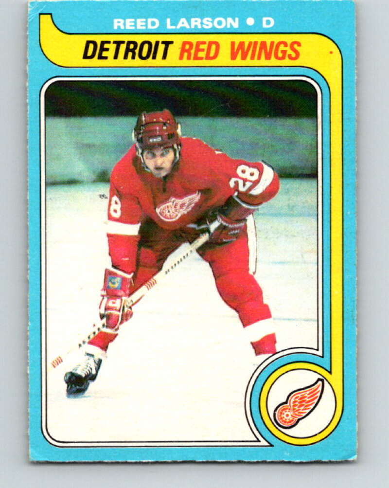 1979-80 O-Pee-Chee #213 Reed Larson Detroit Red Wings V18743
