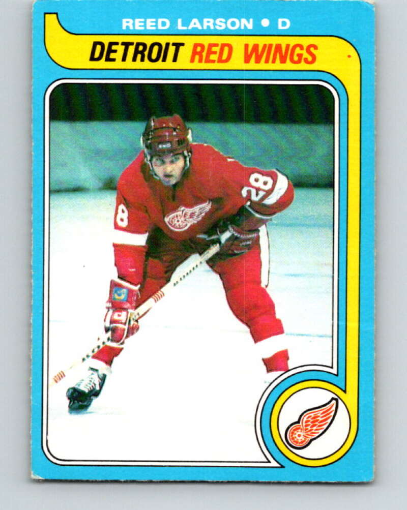 1979-80 O-Pee-Chee #213 Reed Larson Detroit Red Wings V18745