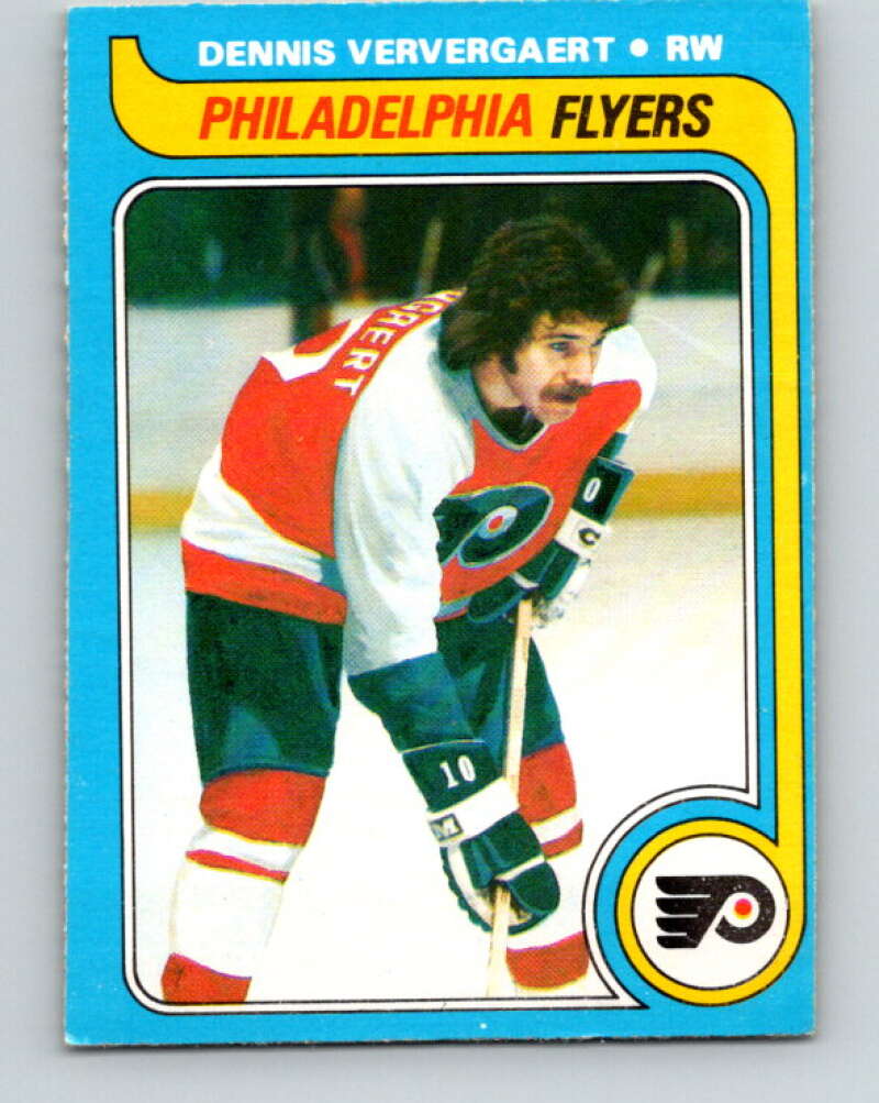 1979-80 O-Pee-Chee #214 Dennis Ververgaert Philadelphia Flyers V18748