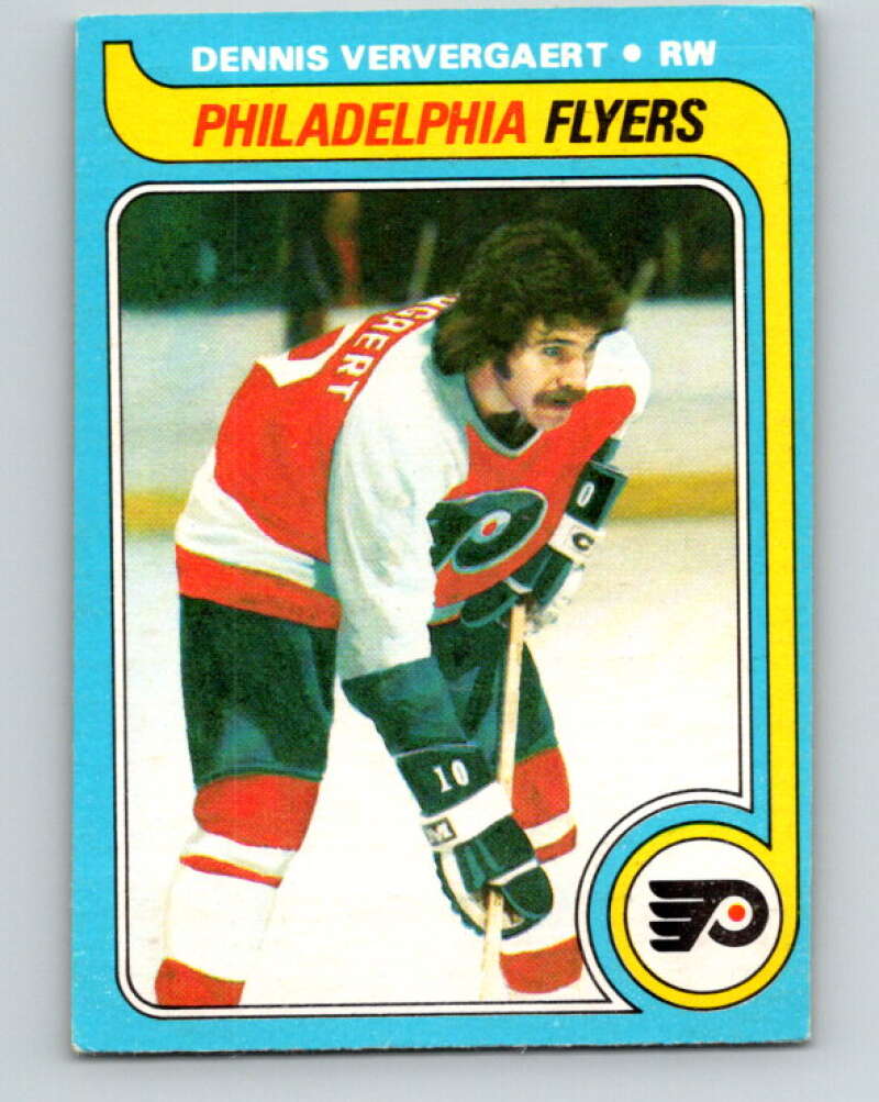 1979-80 O-Pee-Chee #214 Dennis Ververgaert Philadelphia Flyers V18750