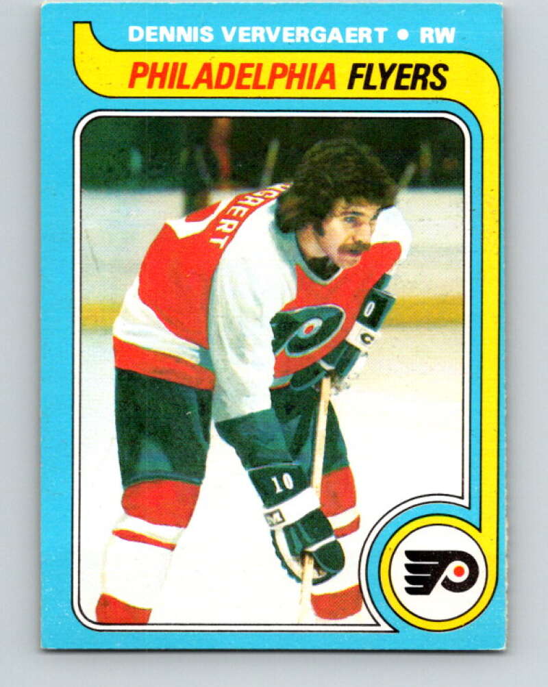 1979-80 O-Pee-Chee #214 Dennis Ververgaert Philadelphia Flyers V18751