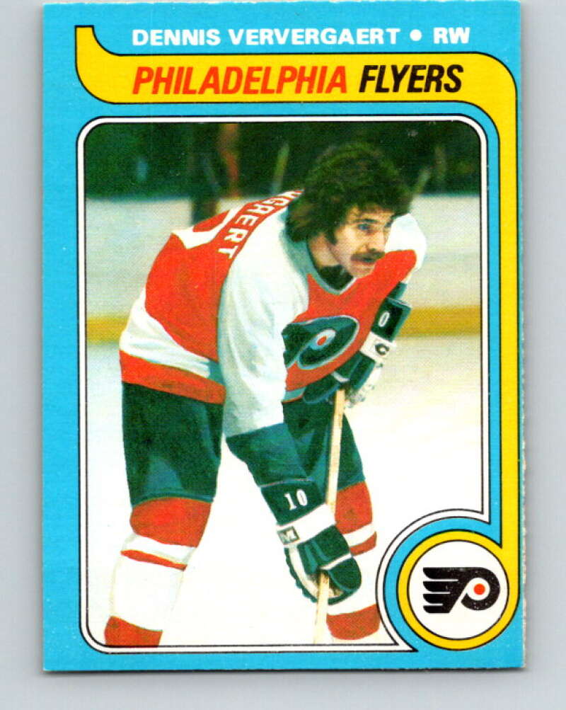 1979-80 O-Pee-Chee #214 Dennis Ververgaert Philadelphia Flyers V18752