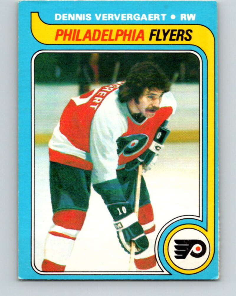 1979-80 O-Pee-Chee #214 Dennis Ververgaert Philadelphia Flyers V18753