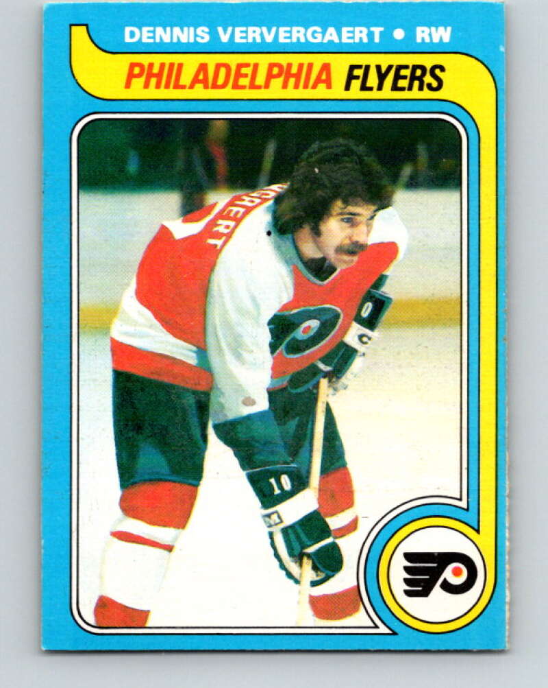 1979-80 O-Pee-Chee #214 Dennis Ververgaert Philadelphia Flyers V18756