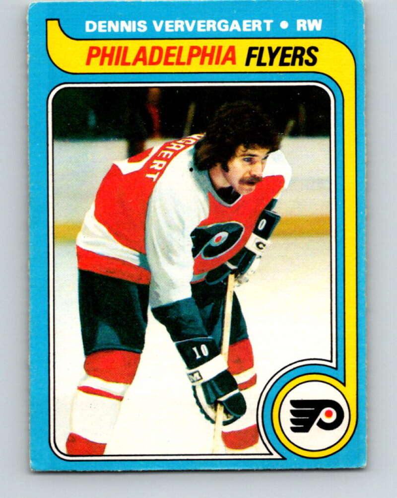 1979-80 O-Pee-Chee #214 Dennis Ververgaert Philadelphia Flyers V18757