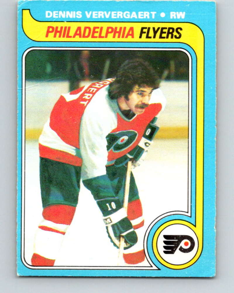1979-80 O-Pee-Chee #214 Dennis Ververgaert Philadelphia Flyers V18759