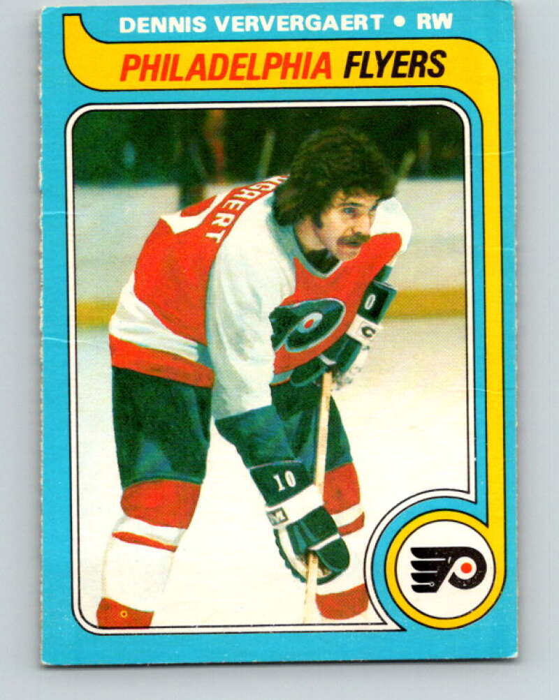 1979-80 O-Pee-Chee #214 Dennis Ververgaert Philadelphia Flyers V18760