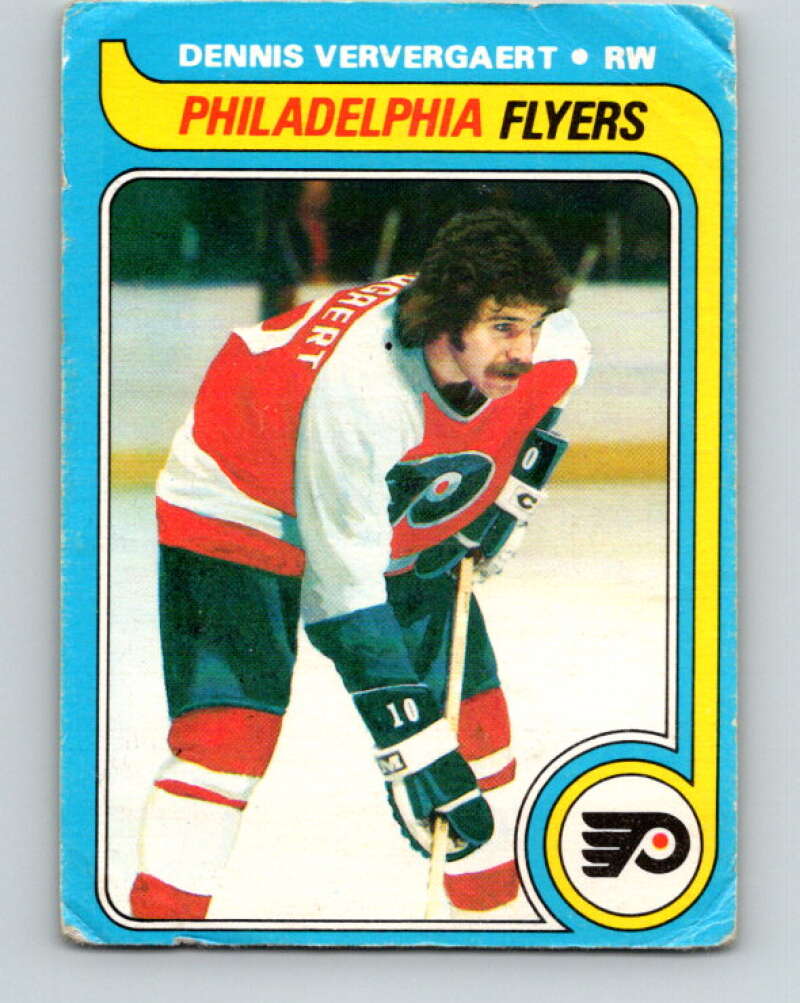 1979-80 O-Pee-Chee #214 Dennis Ververgaert Philadelphia Flyers V18761