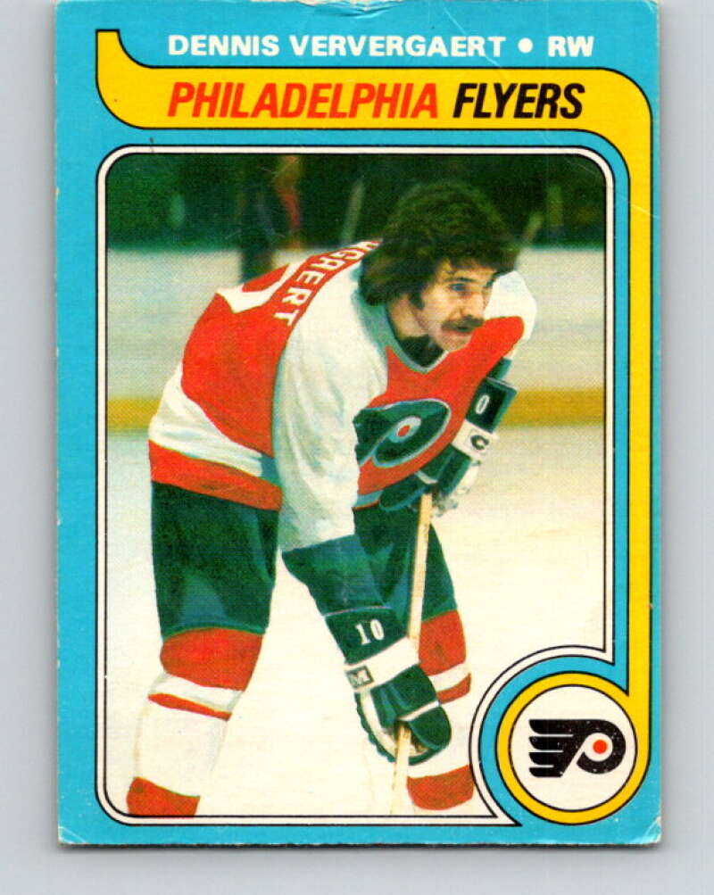1979-80 O-Pee-Chee #214 Dennis Ververgaert Philadelphia Flyers V18763
