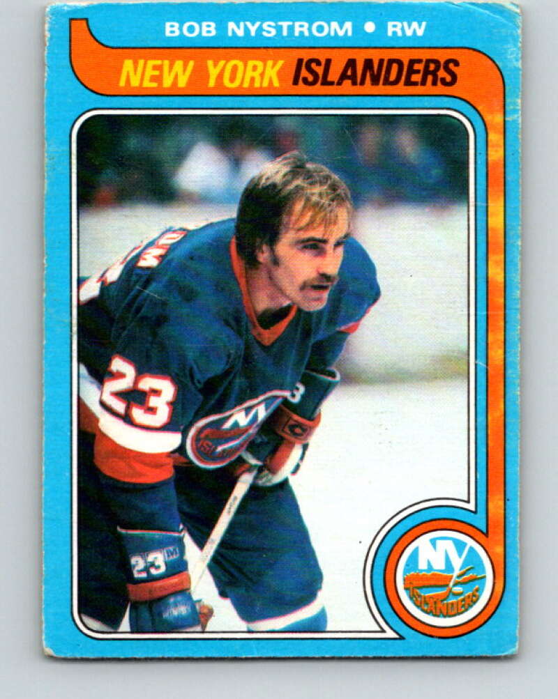 1979-80 O-Pee-Chee #217 Bob Nystrom New York Islanders V18808