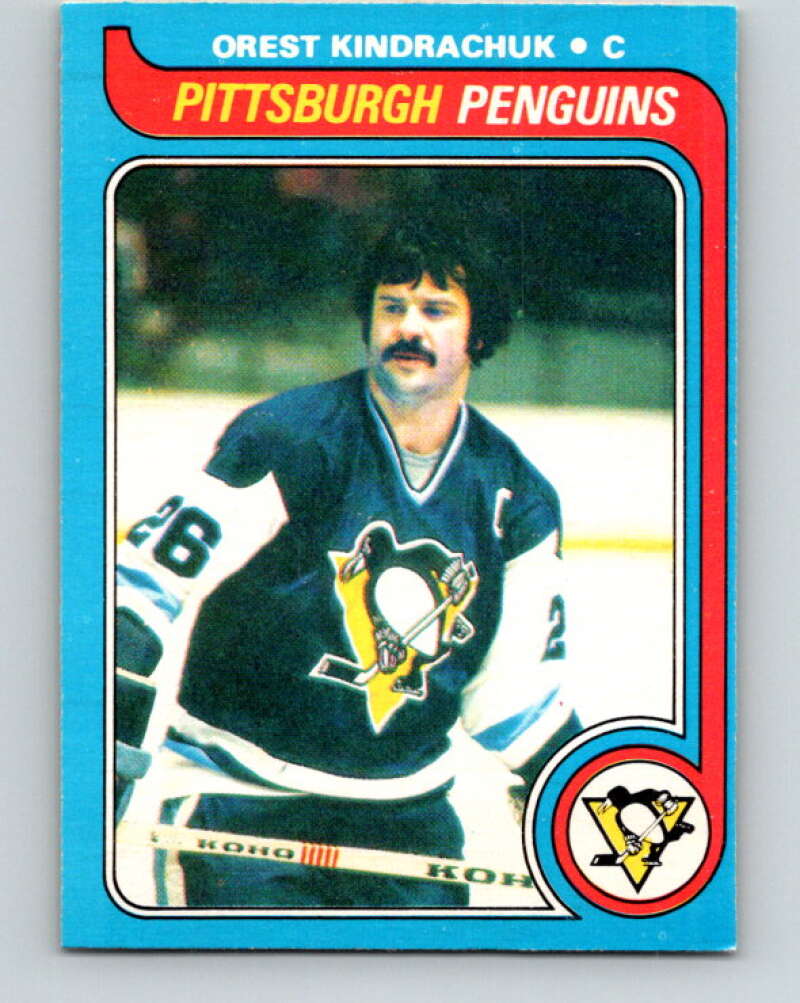 1979-80 O-Pee-Chee #218 Orest Kindrachuk Pittsburgh Penguins V18811