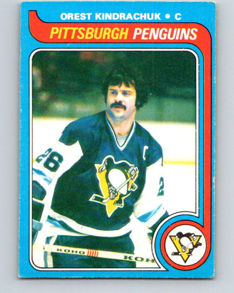 1979-80 O-Pee-Chee #218 Orest Kindrachuk Pittsburgh Penguins V18813