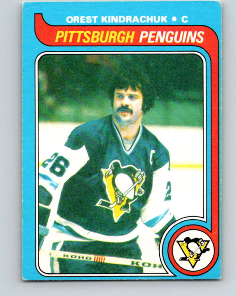 1979-80 O-Pee-Chee #218 Orest Kindrachuk Pittsburgh Penguins V18814
