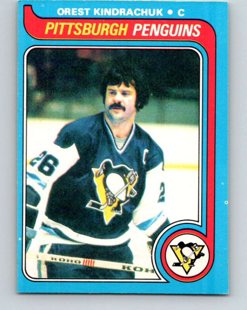 1979-80 O-Pee-Chee #218 Orest Kindrachuk Pittsburgh Penguins V18816