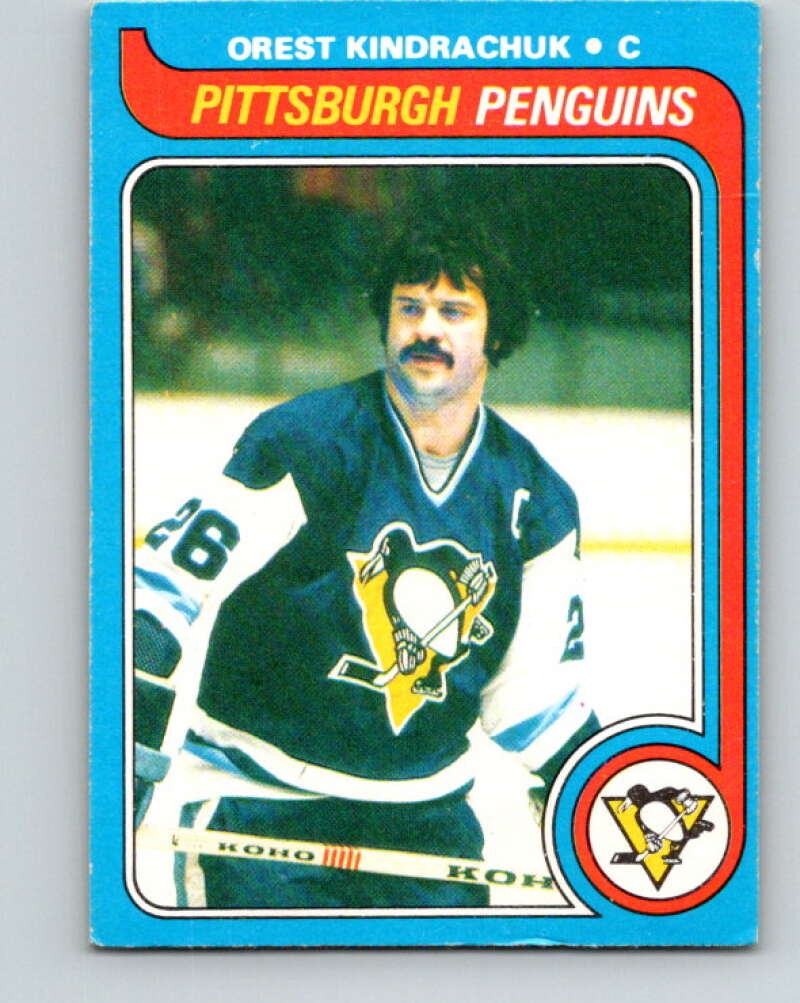 1979-80 O-Pee-Chee #218 Orest Kindrachuk Pittsburgh Penguins V18817