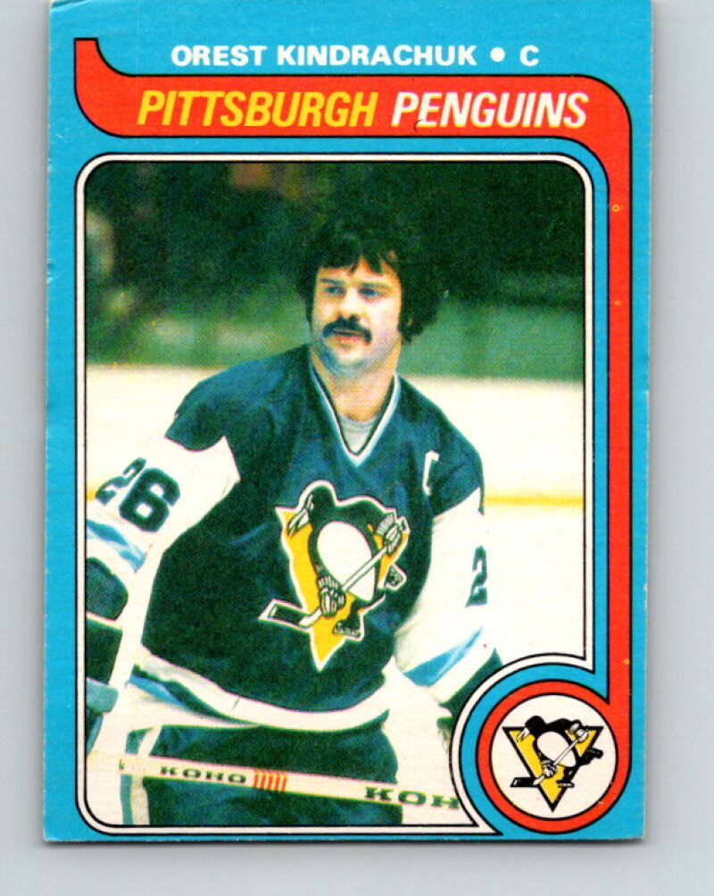 1979-80 O-Pee-Chee #218 Orest Kindrachuk Pittsburgh Penguins V18818