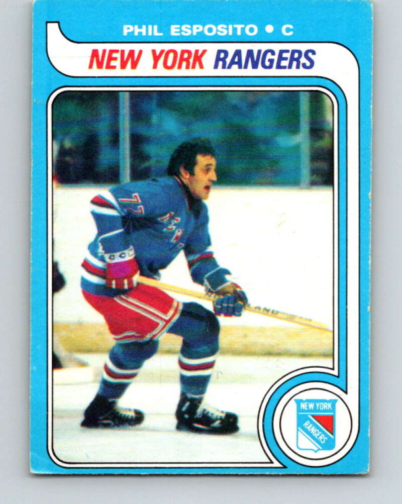1979-80 O-Pee-Chee #220 Phil Esposito New York Rangers V18841