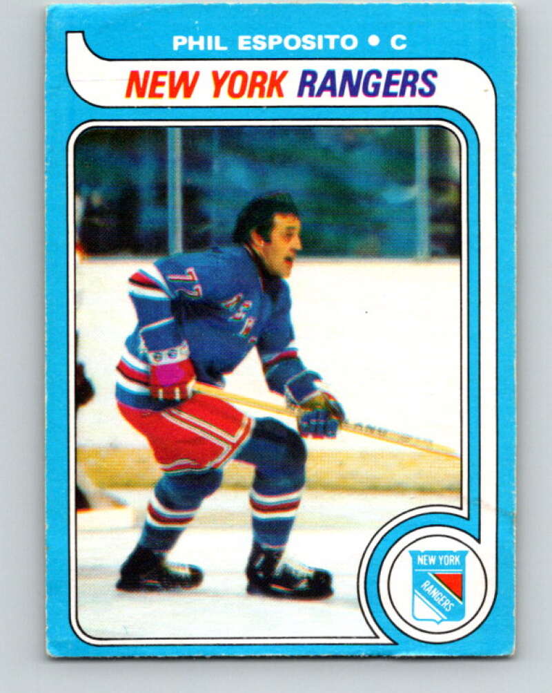 1979-80 O-Pee-Chee #220 Phil Esposito New York Rangers V18846