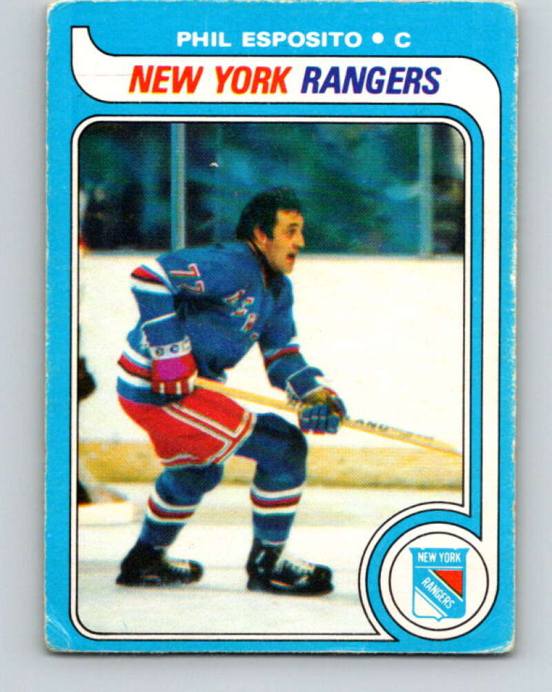 1979-80 O-Pee-Chee #220 Phil Esposito New York Rangers V18847