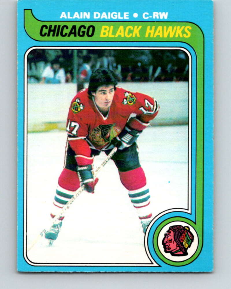 1979-80 O-Pee-Chee #227 Alain Daigle Chicago Blackhawks V18909