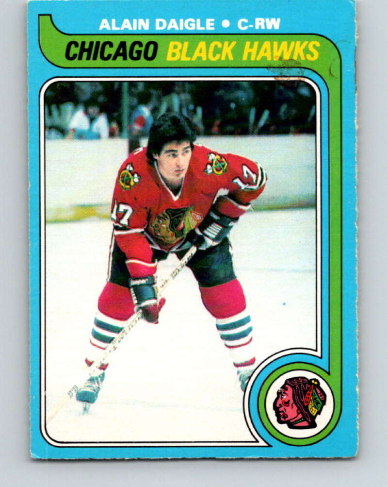 1979-80 O-Pee-Chee #227 Alain Daigle Chicago Blackhawks V18911