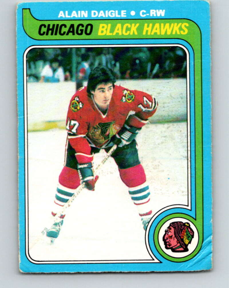 1979-80 O-Pee-Chee #227 Alain Daigle Chicago Blackhawks V18912