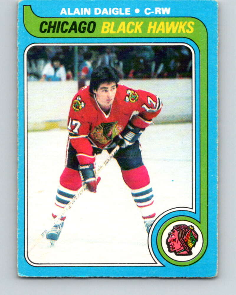 1979-80 O-Pee-Chee #227 Alain Daigle Chicago Blackhawks V18913