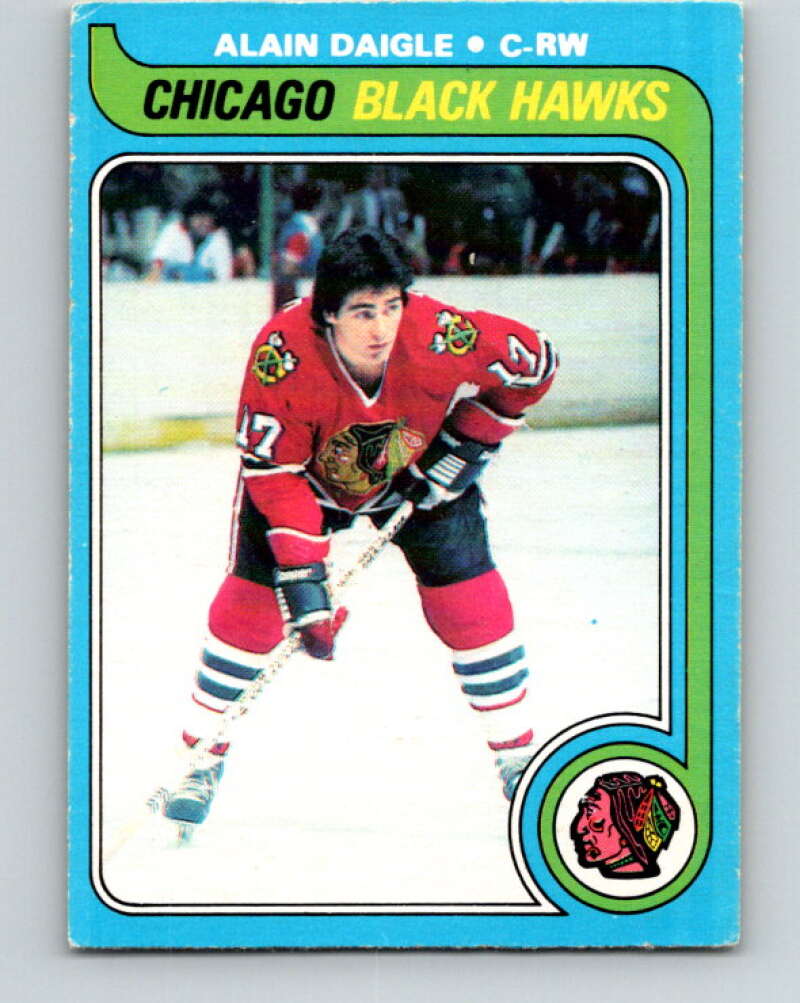 1979-80 O-Pee-Chee #227 Alain Daigle Chicago Blackhawks V18914