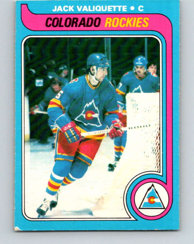 1979-80 O-Pee-Chee #229 Jack Valiquette Colorado Rockies V18926