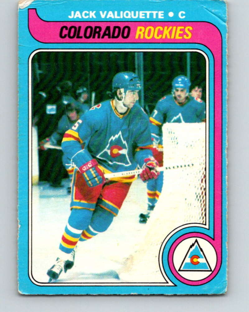 1979-80 O-Pee-Chee #229 Jack Valiquette Colorado Rockies V18933