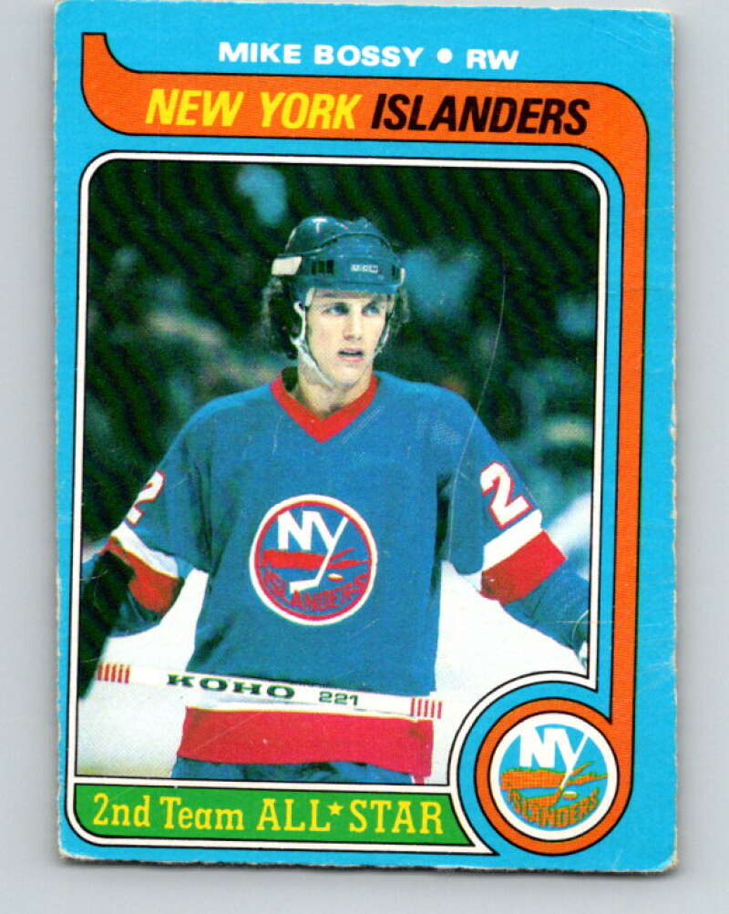 1979-80 O-Pee-Chee #230 Mike Bossy AS New York Islanders V18943