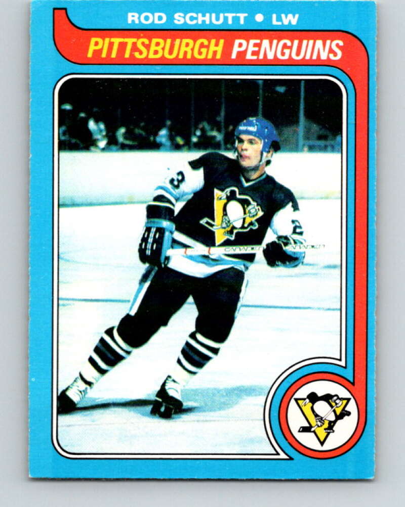 1979-80 O-Pee-Chee #234 Rod Schutt RC Rookie Pittsburgh Penguins V18990