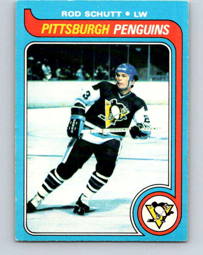 1979-80 O-Pee-Chee #234 Rod Schutt RC Rookie Pittsburgh Penguins V18991