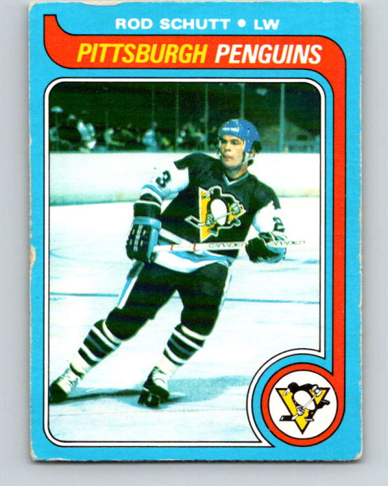 1979-80 O-Pee-Chee #234 Rod Schutt RC Rookie Pittsburgh Penguins V18992