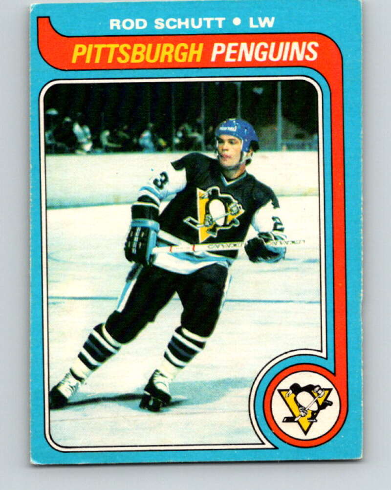 1979-80 O-Pee-Chee #234 Rod Schutt RC Rookie Pittsburgh Penguins V18993