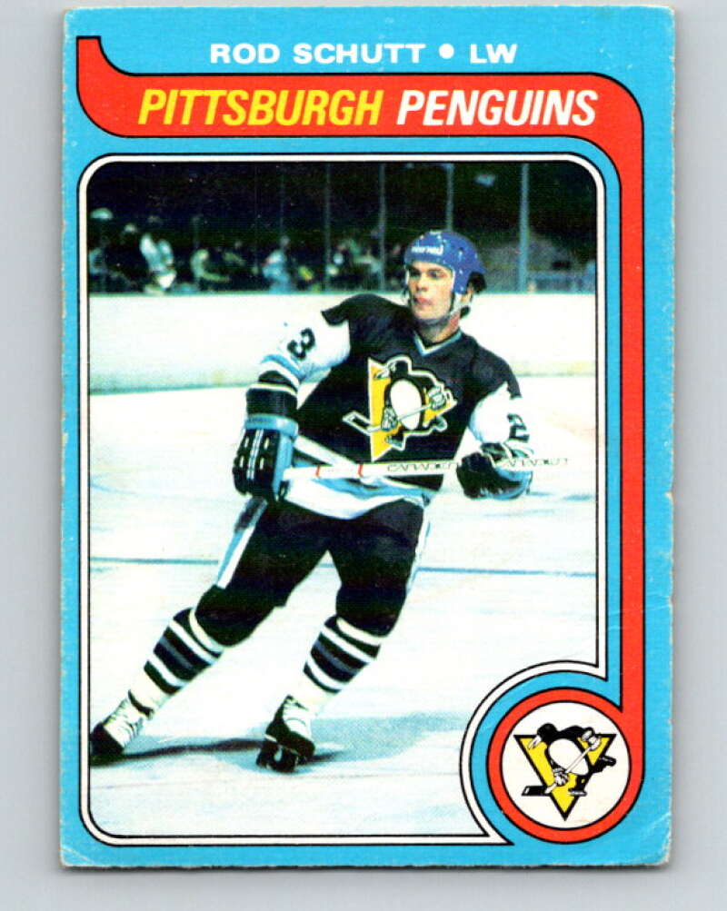 1979-80 O-Pee-Chee #234 Rod Schutt RC Rookie Pittsburgh Penguins V18994