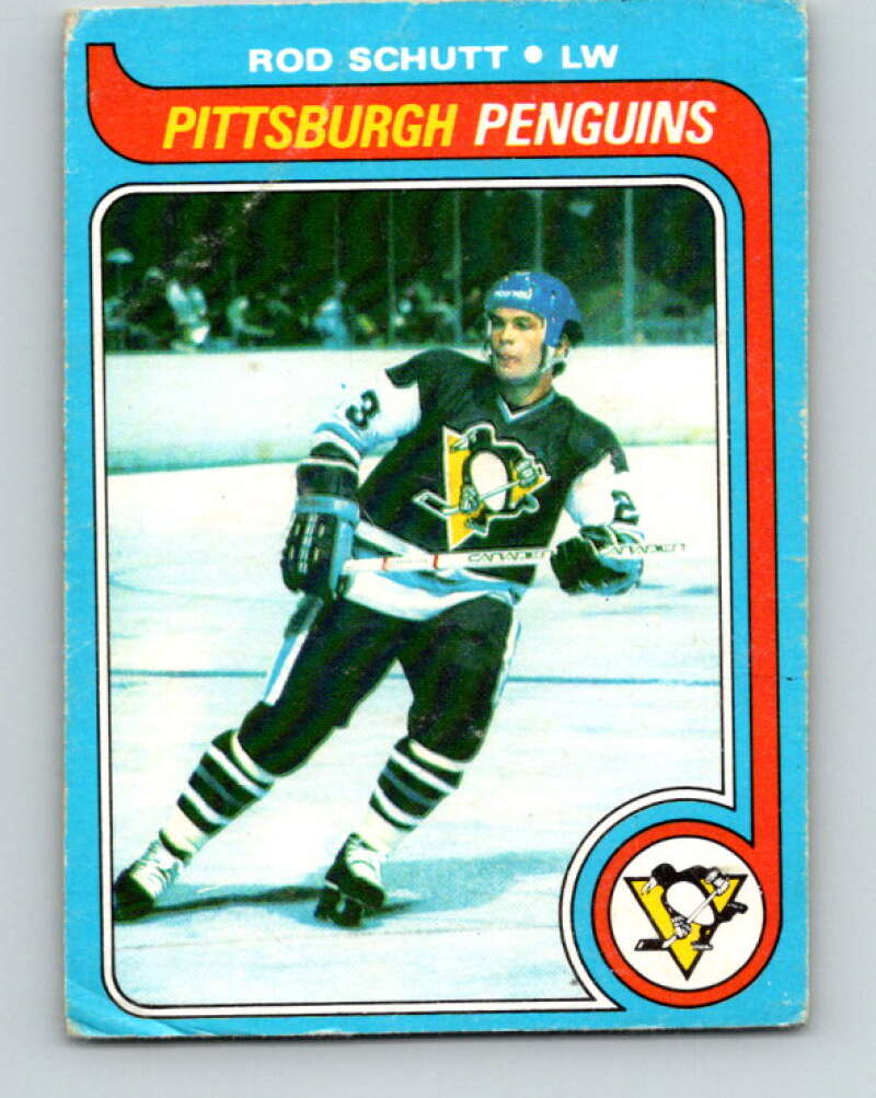1979-80 O-Pee-Chee #234 Rod Schutt RC Rookie Pittsburgh Penguins V18995