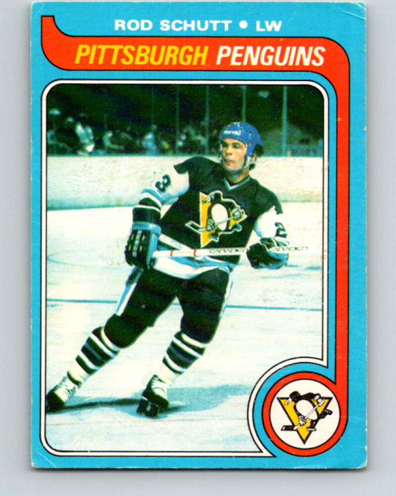 1979-80 O-Pee-Chee #234 Rod Schutt RC Rookie Pittsburgh Penguins V18997